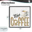 «Fresh Hot Coffee», estampe numérique, design par Kim Allen-1110027184-1110027189