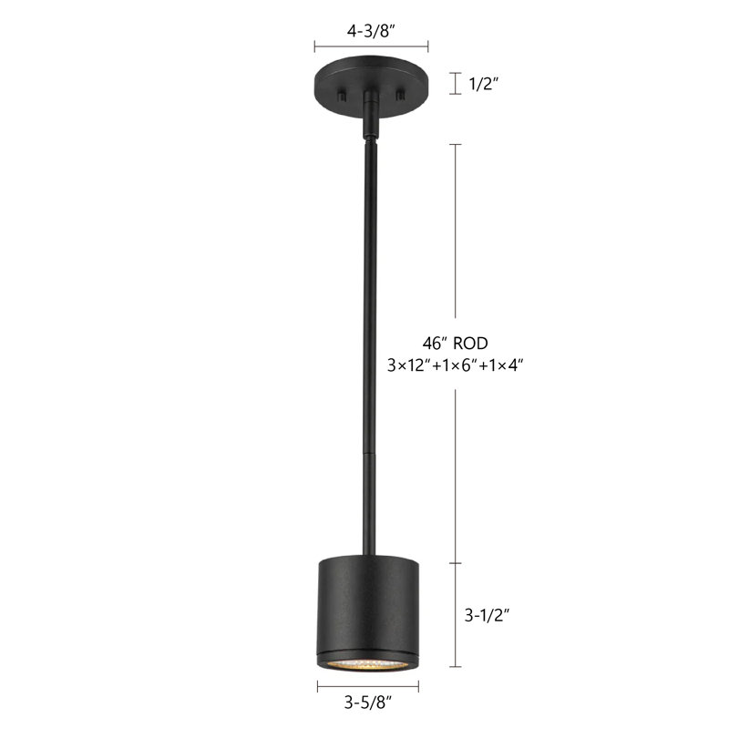 Nordic 1 - Light LED Pendant, White