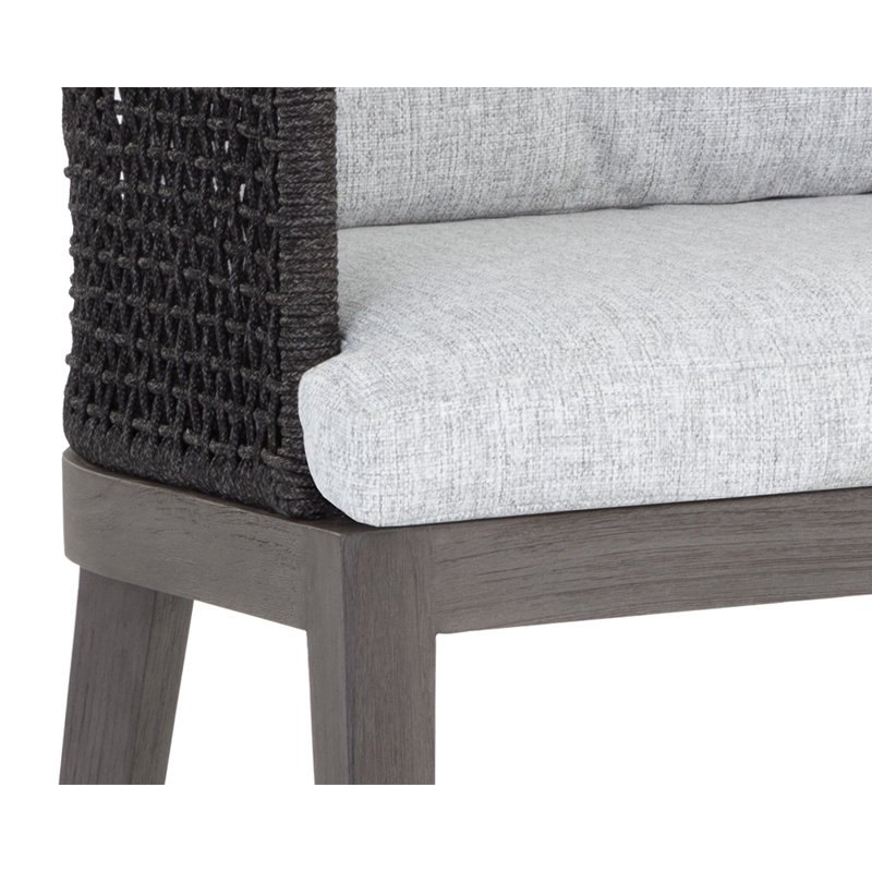 Capri Outdoor Teak Bar Stool