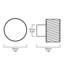 Poignée d'armoire SWIFT Swirled-114791537