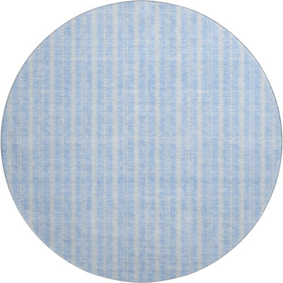 Premium Machine Washable Prisco Sky Rug