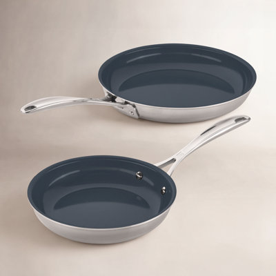 ZWILLING Clad CFX 2-Piece Frying Pan Set