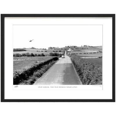 Old Sarum, The Old Roman Road C1965 - Single Picture Frame Print