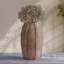 Vase en terre cuite de diamètre 8,5 po x H 12,5 po