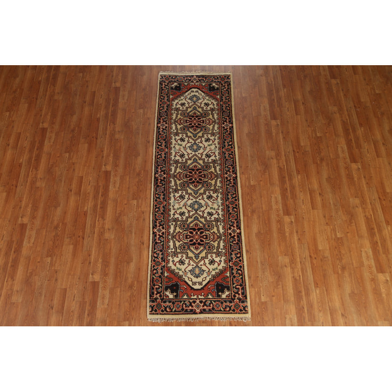 Tapis ivoire Heriz Serapi
