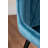 Areza High Gloss Extendable Dining Table Set with Luxury Velvet Dining Chairs-409289337-452263651