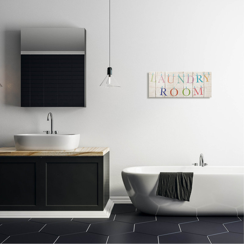 "Laundry Room", H 10 po x l 24 po x P 1,5 po