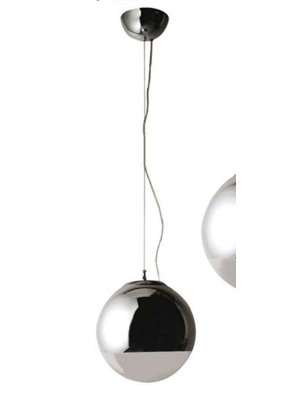 Maci 1 - Light Chrome Sphere Pendant