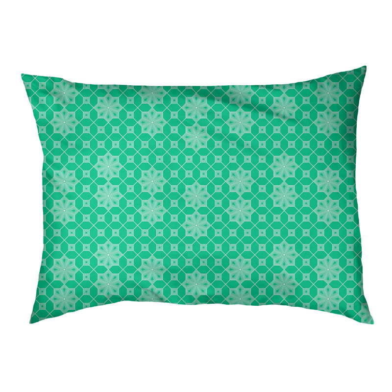 Coussin pour chien Byrge, Vert, Grand (l 42,5 po x P 32,5 po x H 14 po)