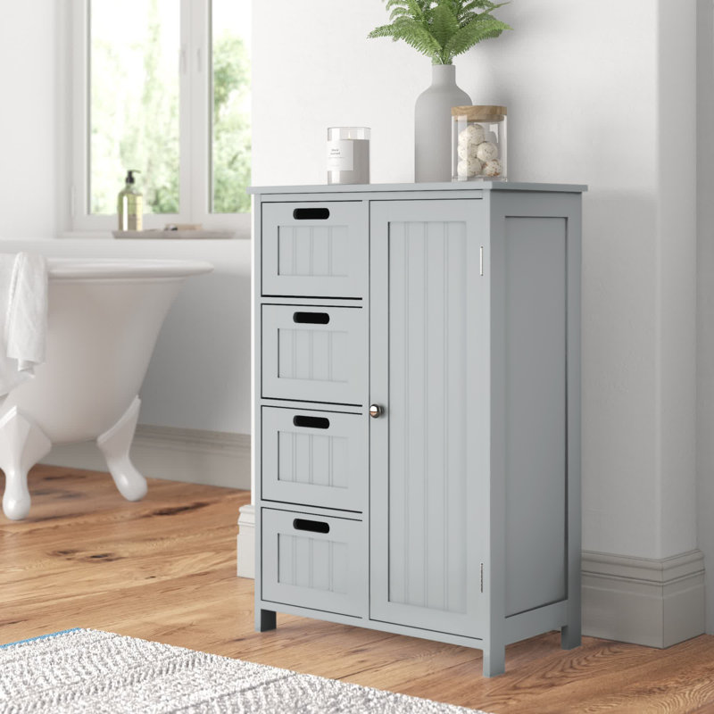 Caleigh Bathroom Cabinet, Grey
