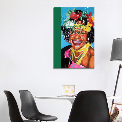 " Marsha P. Johnson " by Domonique Brown Painting Print