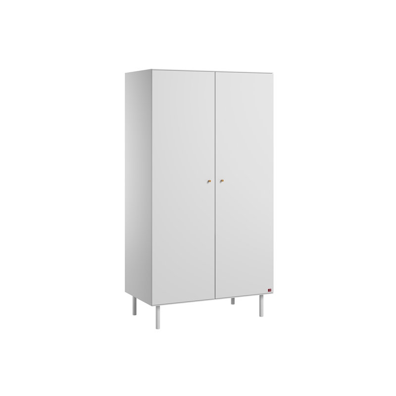 Karter 2 Door Wardrobe, White
