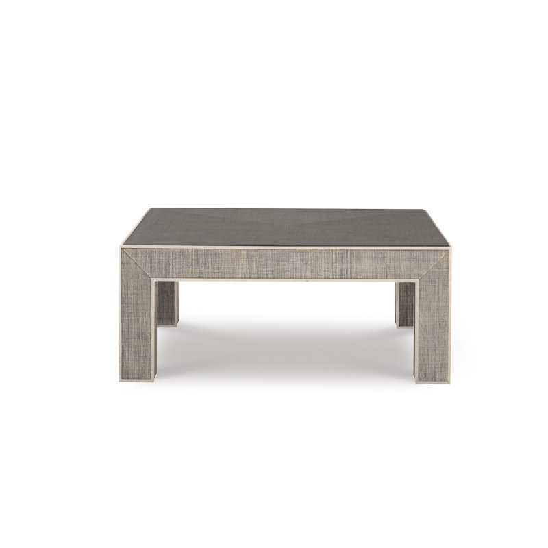 Caribe Coffee Table, French Gray, Peninsula