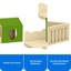 27.4cm H Cat Tree