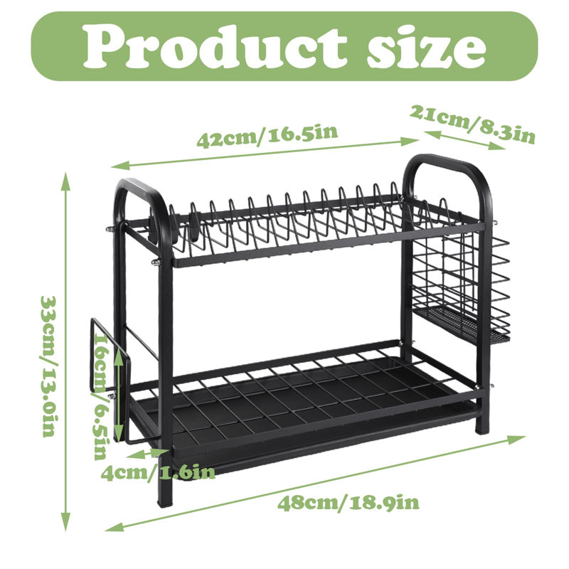 Ternate Two Tier Dish Rack