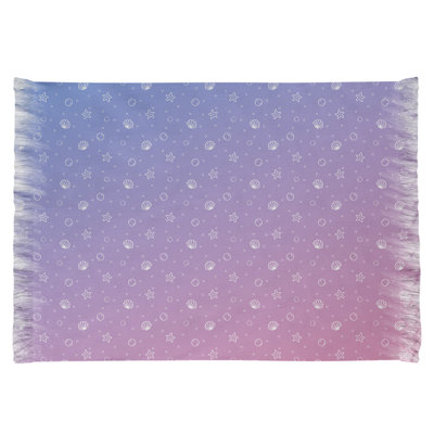 Tapis de zone rose/mauve coquillage Mcguigan