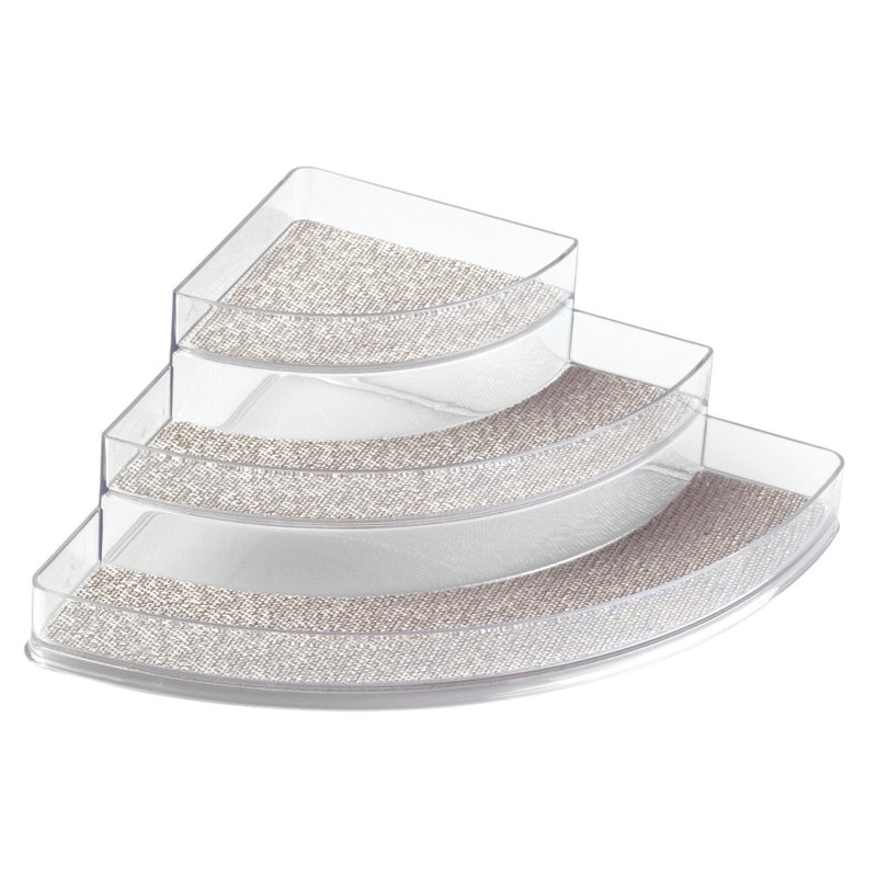Twillo Freestanding Spice Rack, Clear