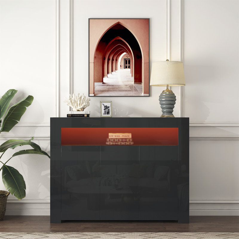 Buffet de 51,2 po Angeliqu, Light Grey