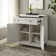 Marckson Barn Door Accent Cabinet with Drawer Storage