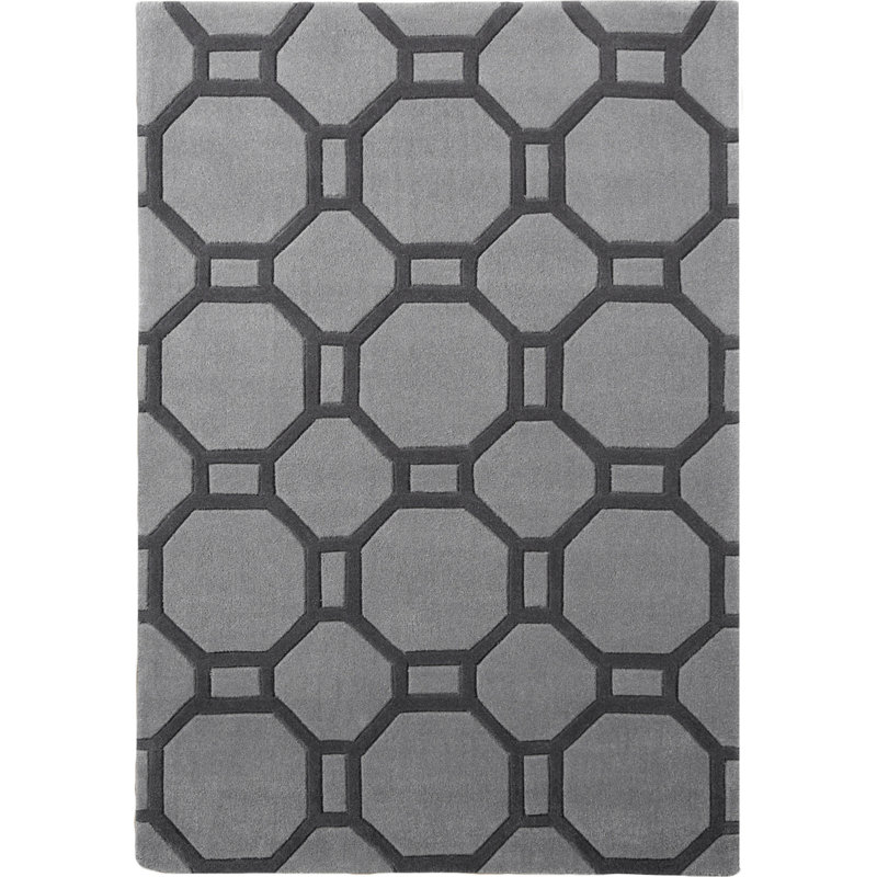 Phi Geometric Hand Woven Area Rug, Rectangle 120cm x 170cm