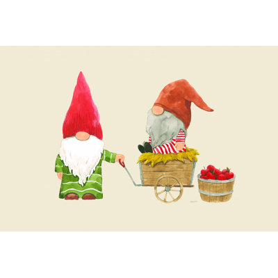 «Harvest Gnomes III Neutral» par Jenaya Jackson, impression sur toile tendue