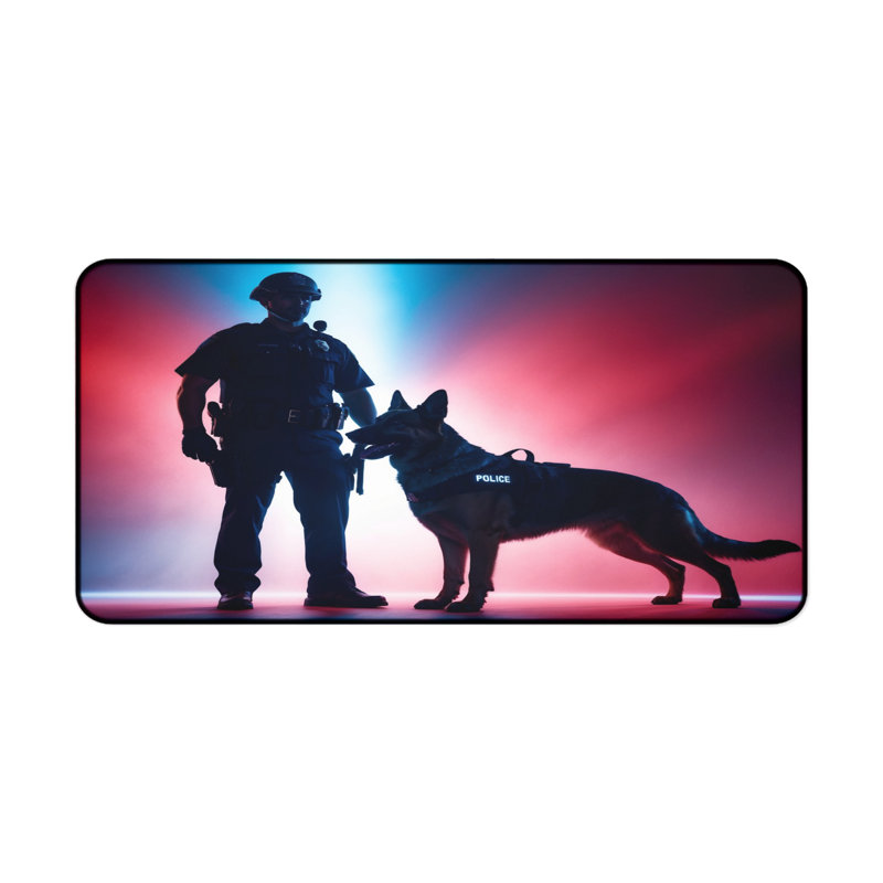 Polyester Desk Pad, 14.4x12.1