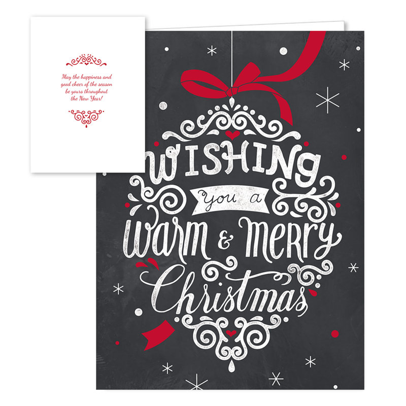Christmas Bird Card Or Card Holder