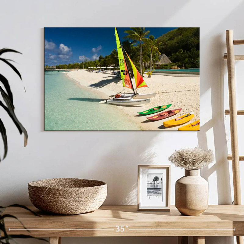 Catamaran And Kayaks