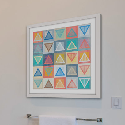" Chalk Triangles " by Marmont Hill