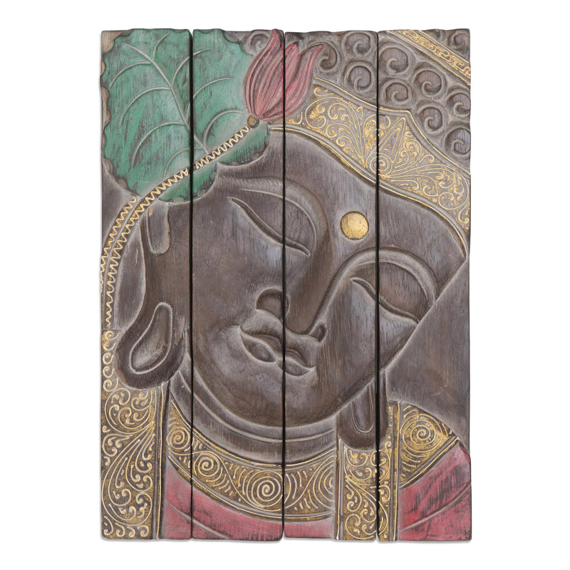 Boho Religious & Spiritual Wall Decor on Solid Wood