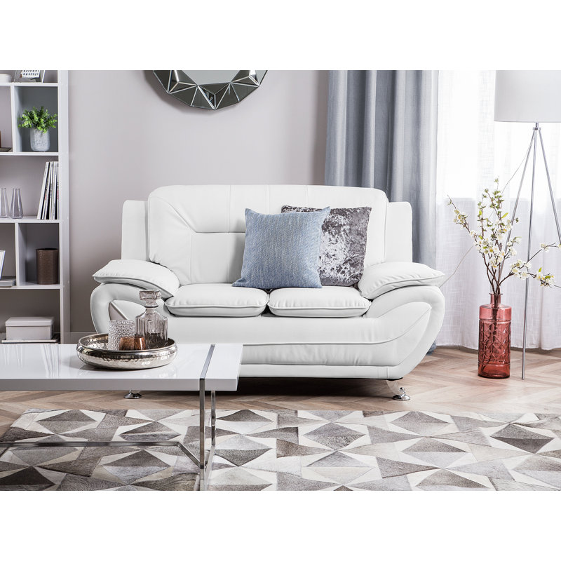 Tamara Faux Leather Loveseat