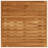  6 pcs Solid Acacia Wood & Rope Natural