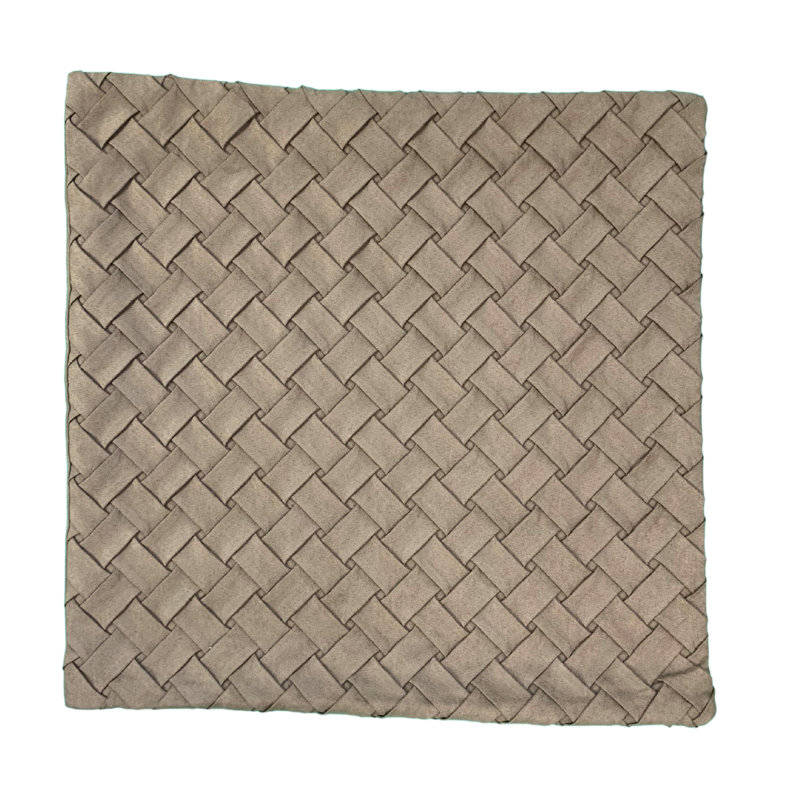 Mullane Argyle Square Cushion Cover, Brown