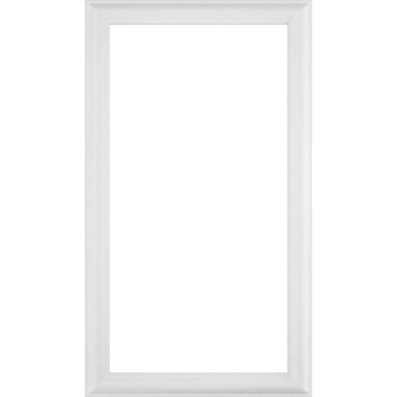Ashford Molded Classic Wainscot Wall Panel, 28"H x 16" W x 0.5" D, Square Panel