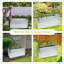 Lit de jardin surélevé pour l'extérieur en acier galvanisé Rondrick - l 4 pi x P 2 pi x H 2 pi-1817885145-1868494454