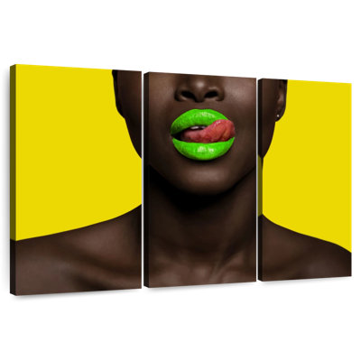 Sexy Green Lips