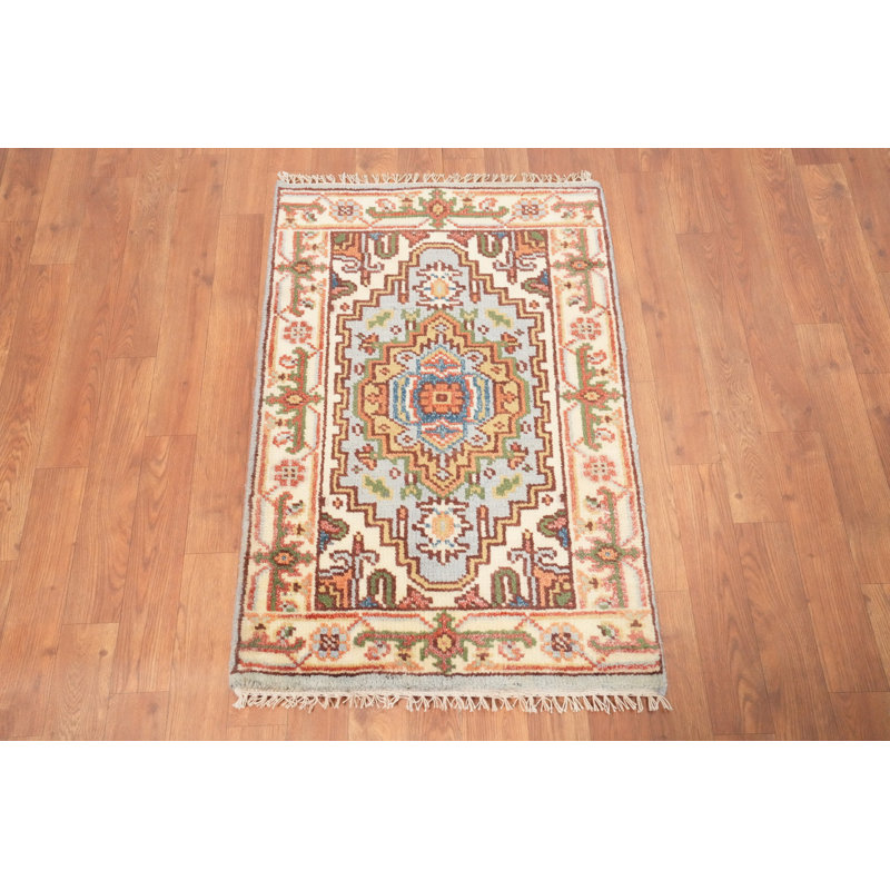 Geometric Traditional Accent Rug 2x3