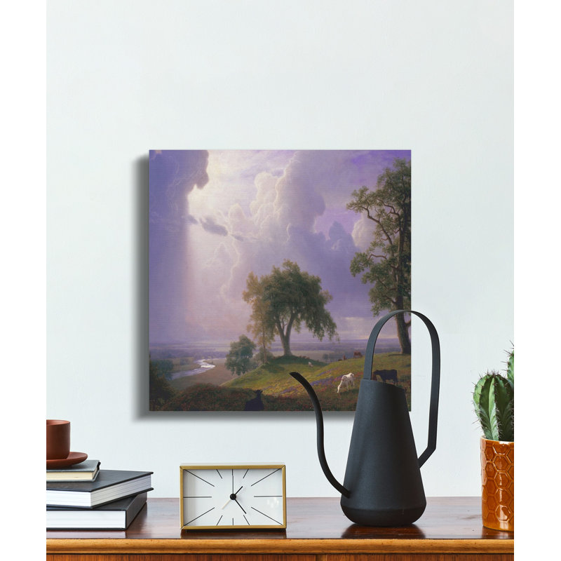 Resnick 1 Piece Wrapped Canvas Wall Art Set, 6x6