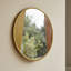 Andrea Round Metal Mirror