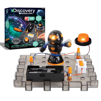 Circuitry Action Experiment Robot Spinner