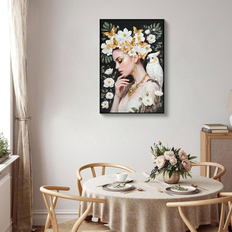 Beauty lady Wall Art