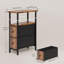 40cm W Metal Bedside Table