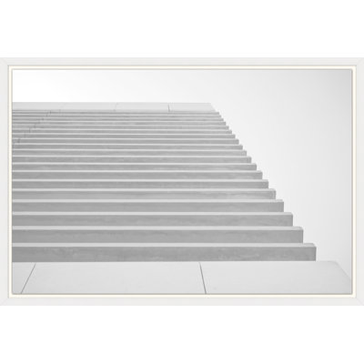 Architectural Moment 4' Framed Print on Glass