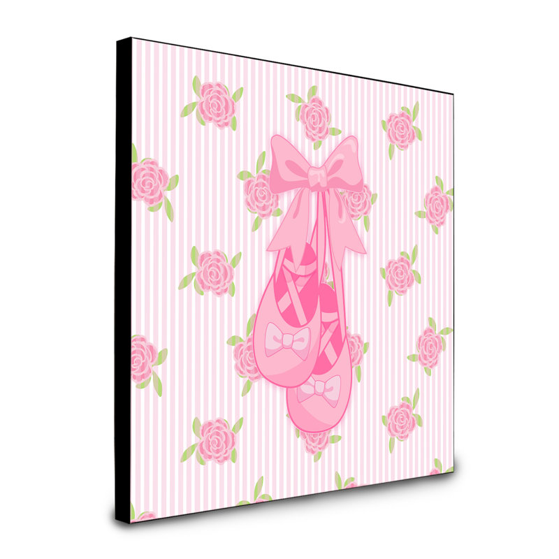 Panneau mural art ballerine ballet chaussures Romang