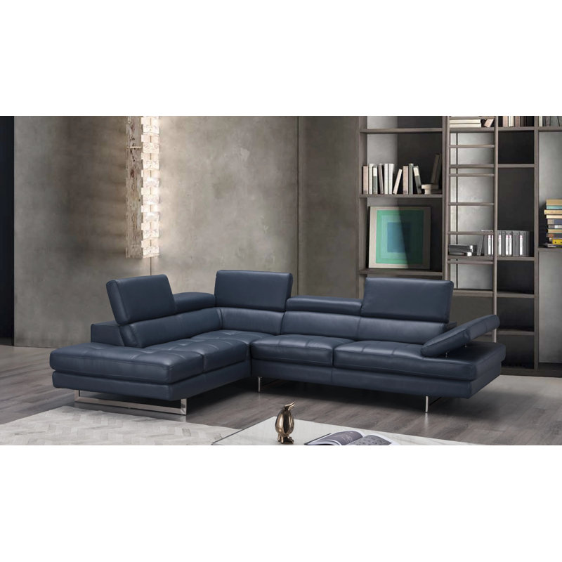 Canapé modulaire 2 pièces Antalya, Bleu