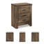 Table de chevet 2 tiroirs Kabriel
