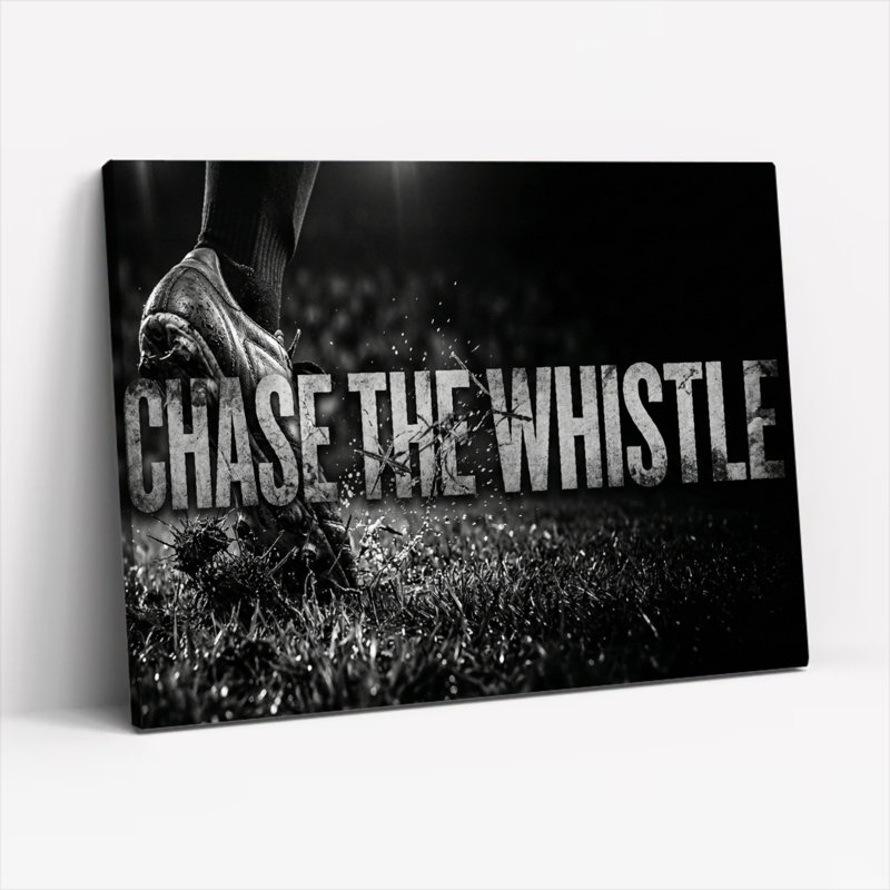 Ensemble de 1 tableau sur toile Chase Whistle, H 16 po x l 24 po, Wrapped Canvas