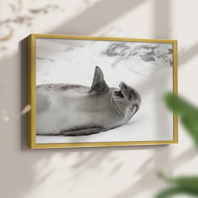 Sceau Laughing - impression encadrée - Restickable