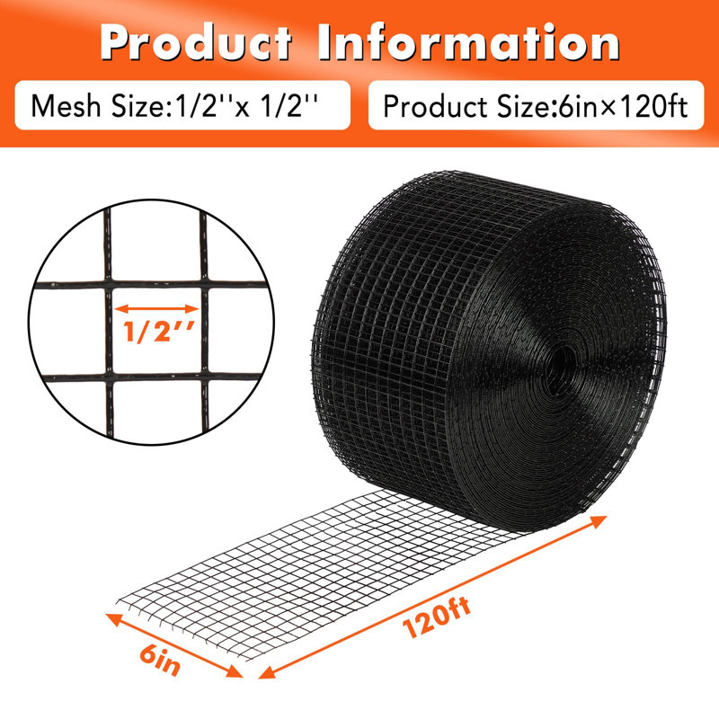 Metal Fence Panels, 6" H x 1440" W