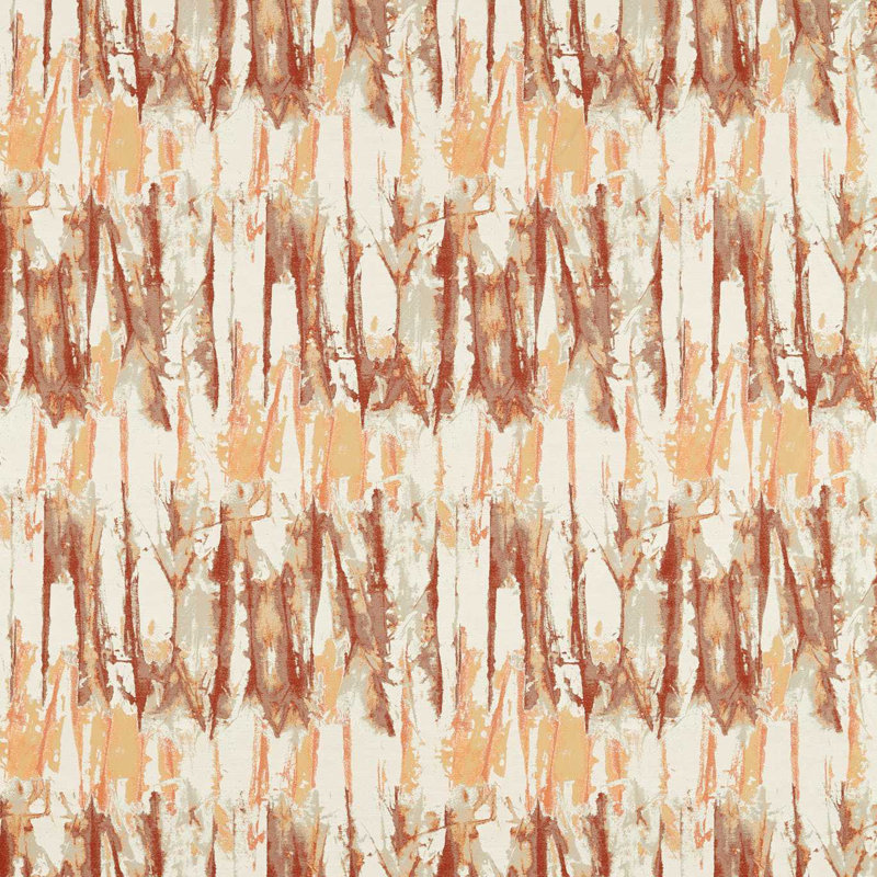 Eco Takara Fabric, Baked Terracotta/Rust